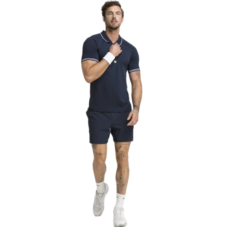Polo WILSON Homme TEAM SEAMLESS 2.0 Marine 2024