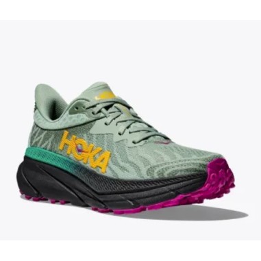 Chaussures Running HOKA Femme CHALLENGER ATR 7 Vert / Noir AH 2024