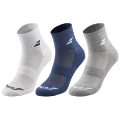Pack de 3 paires de chaussettes BABOLAT Blanc / Bleu /...