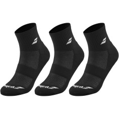 Pack de 3 paires de chaussettes BABOLAT Noir AH 2024