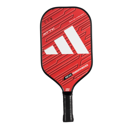 Raquette Pickleball ADIDAS RX ATTK (225 g) Rouge / Blanc / Noir AH 2024