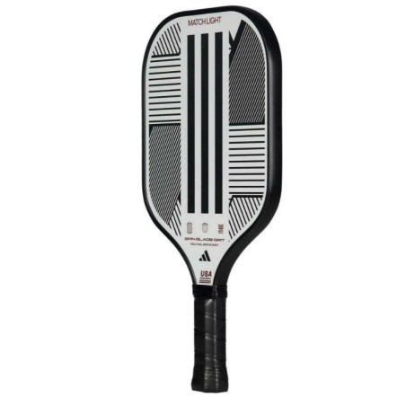 Raquette Pickleball MATCH LIGHT Blanc / Noir AH 2024