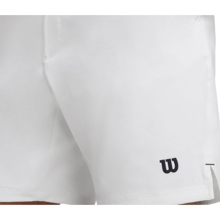 Short WILSON Homme TEAM SHORT 7" Blanc AH 2024