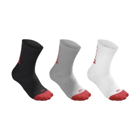 Chaussettes WILSON JUNIOR Noir / Gris / Blanc 2022