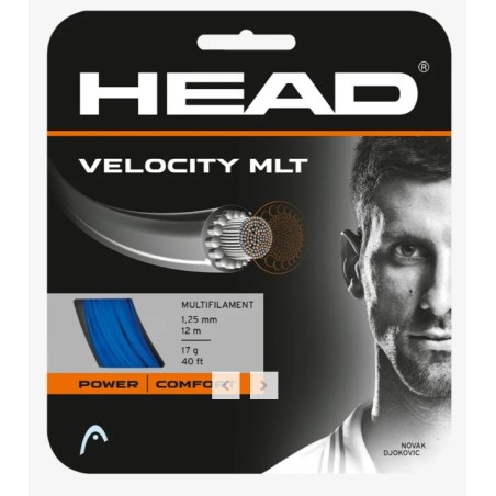 Cordage HEAD VELOCITY MLT Bleu 1.35mm (12m)