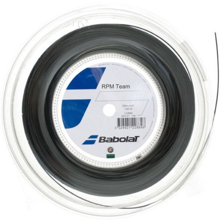 Bobine BABOLAT RPM Team 1,25 mm Noir (200m)