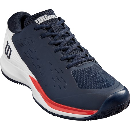 Chaussures WILSON Homme RUSH PRO ACE Terre Battue Noir / Blanc PE 2024