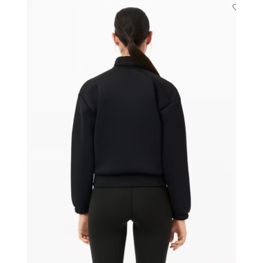 Veste à capuche zippée LACOSTE Femme SPORT Noir...