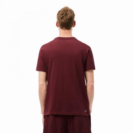 T-Shirt LACOSTE Homme ULTRA DRY Bordeaux AH 2024
