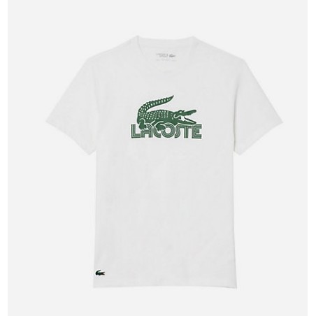 T-Shirt LACOSTE Homme ULTRA DRY Blanc AH 2024