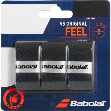 Surgrip BABOLAT VS ORIGINAL Noir / Bleu x3