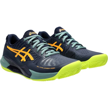 Chaussures Padel ASICS Homme GEL-CHALLENGER 14 PADEL Bleu / Orange AH 2024