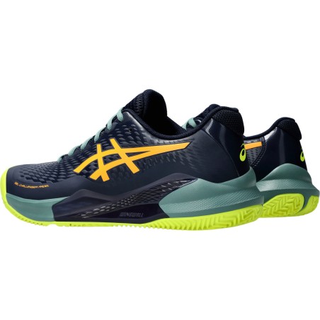 Chaussures Padel ASICS Homme GEL-CHALLENGER 14 PADEL Bleu / Orange AH 2024
