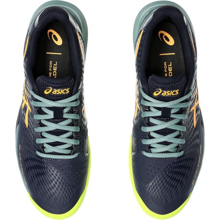 Chaussures Padel ASICS Homme GEL-CHALLENGER 14 PADEL Bleu / Orange AH 2024