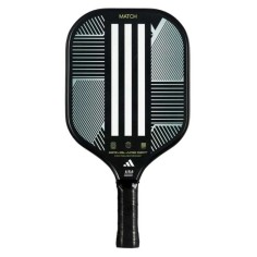 Raquette Pickleball MATCH 3 (229g) Gris / Noir AH 2024