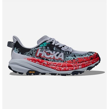 Chaussures Running HOKA Homme SPEEDGOAT 6 Gris / Rouge AH 2024