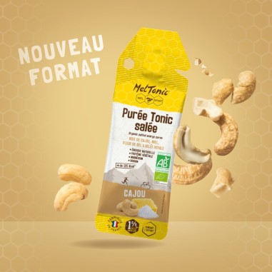 Purée MELTONIC TONIC SALEE Cajou Miel Fleur de Sel & Gelée Royale 20g