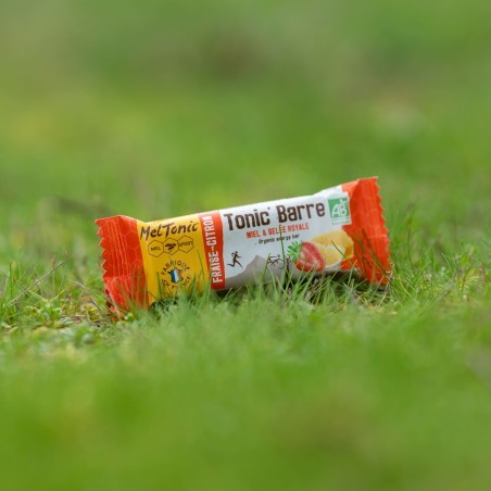 Barre TONIC BAR BIO MELTONIC Fraise / Citron Gelée Royal 2024