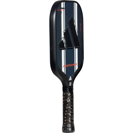 Raquette Pickleball ADIDAS ADIPOWER CARBON CTRL (223 g) Noir/Bleu/Blanc AH 2024