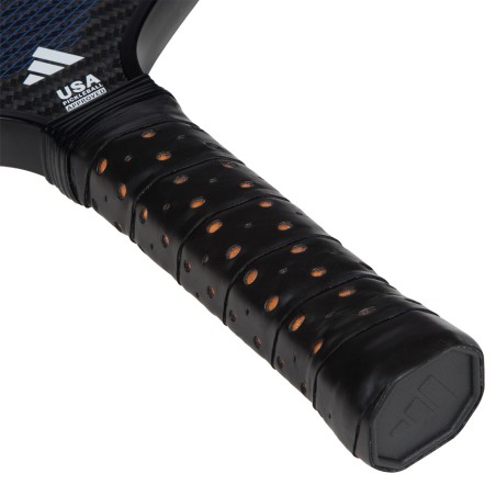 Raquette Pickleball ADIDAS ADIPOWER CARBON CTRL (223 g) Noir/Bleu/Blanc AH 2024