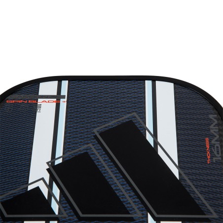 Raquette Pickleball ADIDAS ADIPOWER CARBON CTRL (223 g) Noir/Bleu/Blanc AH 2024