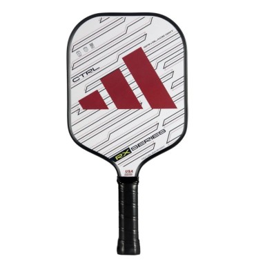 Raquette Pickleball ADIDAS RX CTRL (218g) Blanc / Rouge / Noir AH 2024