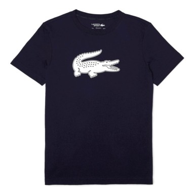T-Shirt avec logo LACOSTE Homme SPORT Marine / Blanc PE 2022