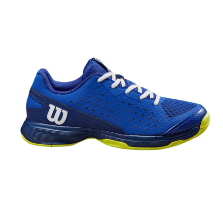 Chaussures WILSON Junior RUSH PRO Toutes Surfaces Bleu / Noir PE 2024