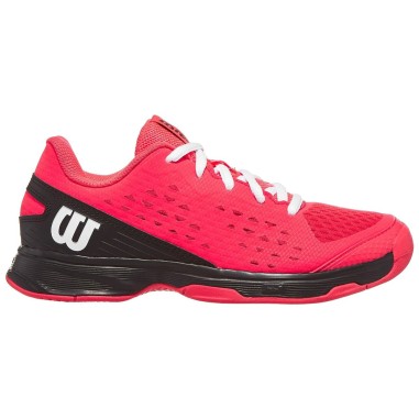 Chaussures WILSON Junior RUSH PRO Toutes Surfaces Rose / Noir PE 2024