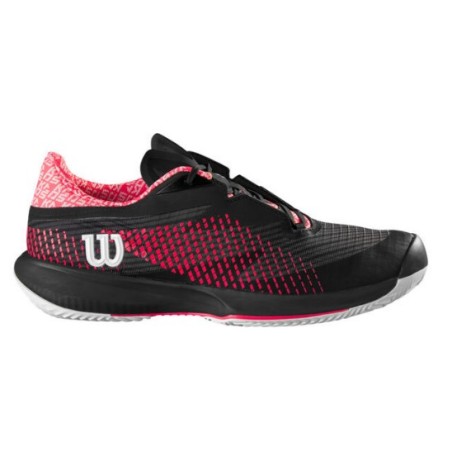 Chaussures WILSON Femme KAOS SWIFT 1.5 W Terre Battue Noir / Rose PE 2023
