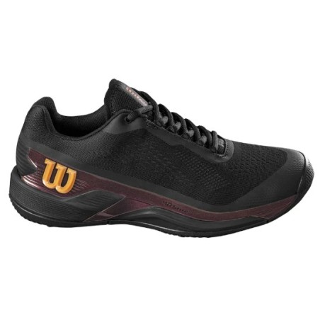 Chaussures WILSON Homme RUSH PRO 4.0 PRO STAFF Toutes Surfaces Noire PE 2023