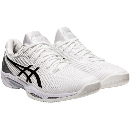 Chaussures ASICS Homme SOLUTION SPEED FF 2 Toutes Surfaces Blanc / Noir AH 2023