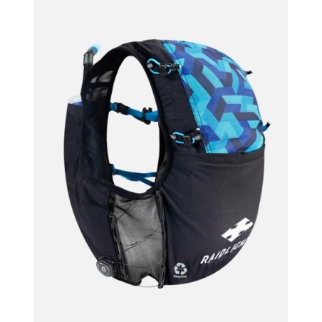 Sac à dos RAIDLIGHT RESPONSIV 6L (220g) + 2 flask 600 ml Noir / Bleu AH 2023