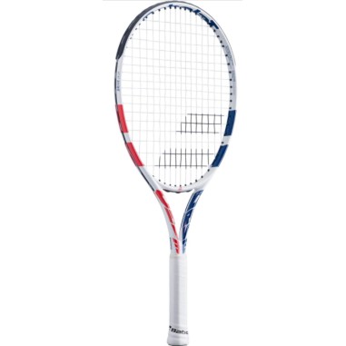 Raquette Junior BABOLAT PURE DRIVE JUNIOR 24 Blanc / Bleu / Rose (220g) 2020