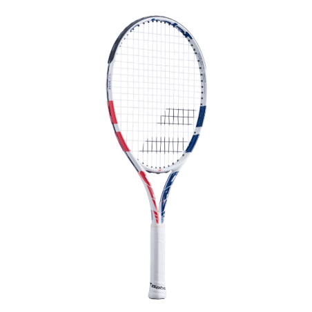Raquette Junior BABOLAT PURE DRIVE JUNIOR 24 Blanc / Bleu / Rose (220g) 2021