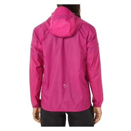 Veste Running ASICS Femme FUJITRAIL JACKET Rose PE 2022