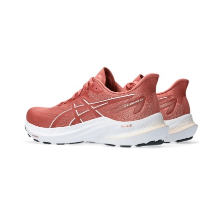 Chaussures Running ASICS Femme GT-2000 12 Rose / Blanc AH 2023