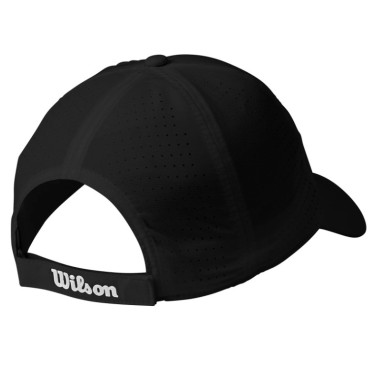 Casquette WILSON ULTRALIGHT TENNIS CAP Noir 2024