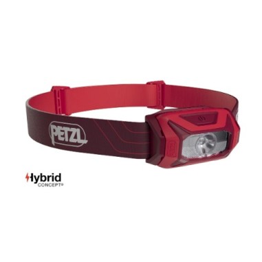 Frontale PETZL TIKKINA 300 Lumens Rouge 2024