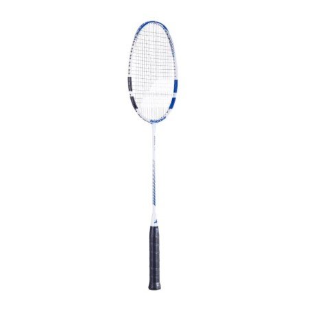 Raquette Badminton BABOLAT SATELITE RISE Cordée (84 g) Blanc / Bleu 2024