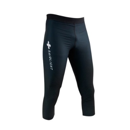 Collant Running RAIDLIGHT Homme 3/4 TIGHT FRANCE Noir AH 2022