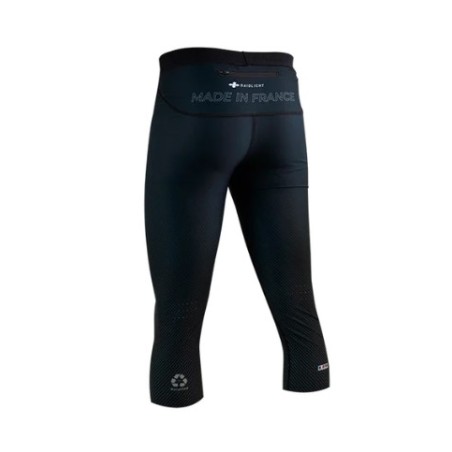 Collant Running RAIDLIGHT Homme 3/4 TIGHT FRANCE Noir AH 2022