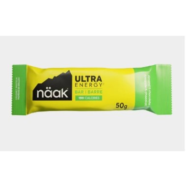 Barres ENERGETIQUE NAAK Energy Bar Amande et Chocolat 50g 2024