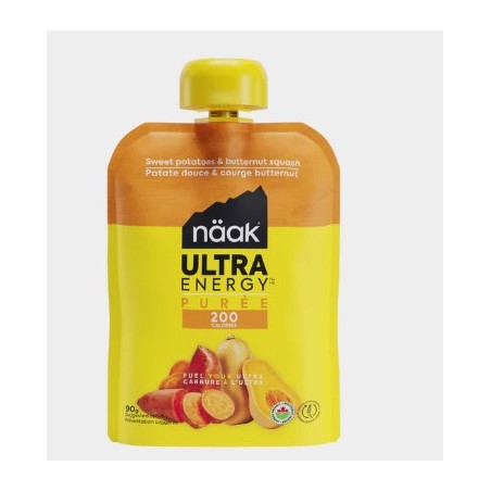 Purées ENERGETIQUE NAAK ULTRA ENERGY Patate Douce/ Butternut 200 Cal 72 g 2024
