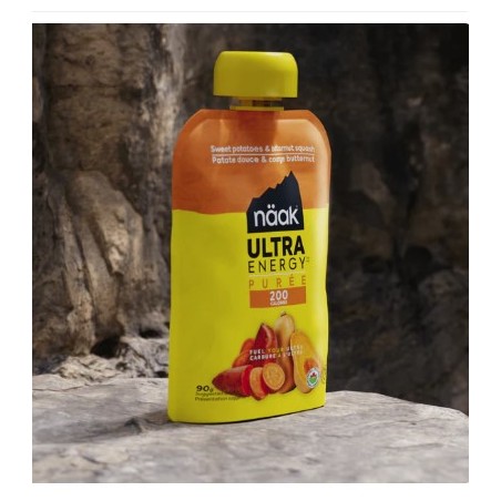 Purées ENERGETIQUE NAAK ULTRA ENERGY Patate Douce/ Butternut 200 Cal 72 g 2024