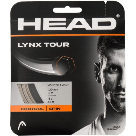 Cordage HEAD LYNX TOUR 1.25mm (12 m) Naturel