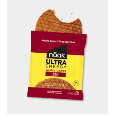 Gaufrettes ENERGETIQUE NAAK ULTRA ENERGY Sirop d'Erable 140 Cal 30 g 2024
