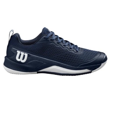 Chaussures WILSON Homme RUSH PRO 4.5 Toutes Surfaces Bleu / Blanc PE 2025