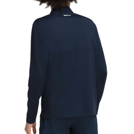 Sweat WILSON Homme 1/2 Zip ELEVATE PERFORMANCE Marine PE 2024