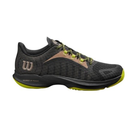 Chaussures Padel WILSON Homme HURAKN PRO Noir / Vert PE 2025